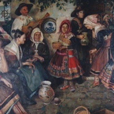 Víspera de boda Museo Marcial Moreno Pascual Lagartera