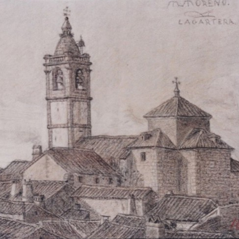 Exterior de la iglesia Museo Marcial Moreno Pascual Lagartera