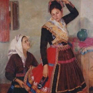 compuesta y sin novio Museo Marcial Moreno Pascual Lagartera