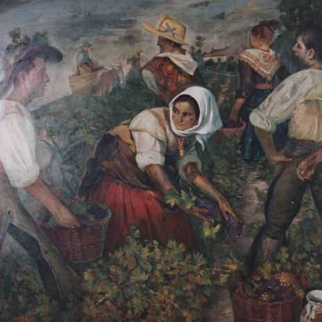 la vendimia Museo Marcial Moreno Pascual Lagartera