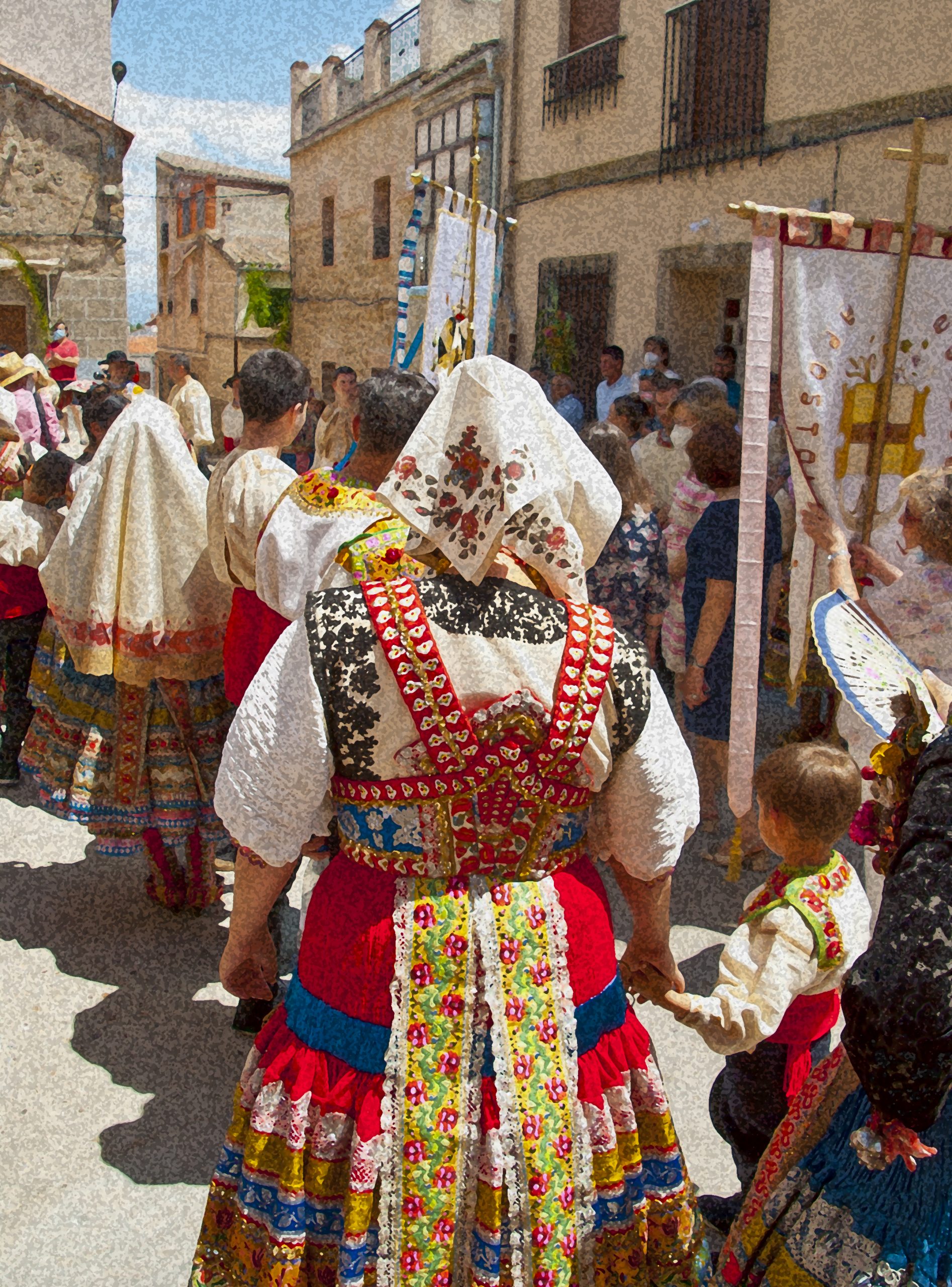 Lagarteranas Corpus Christi Lagartera Museo Marcial Moreno Pascual Lagartera
