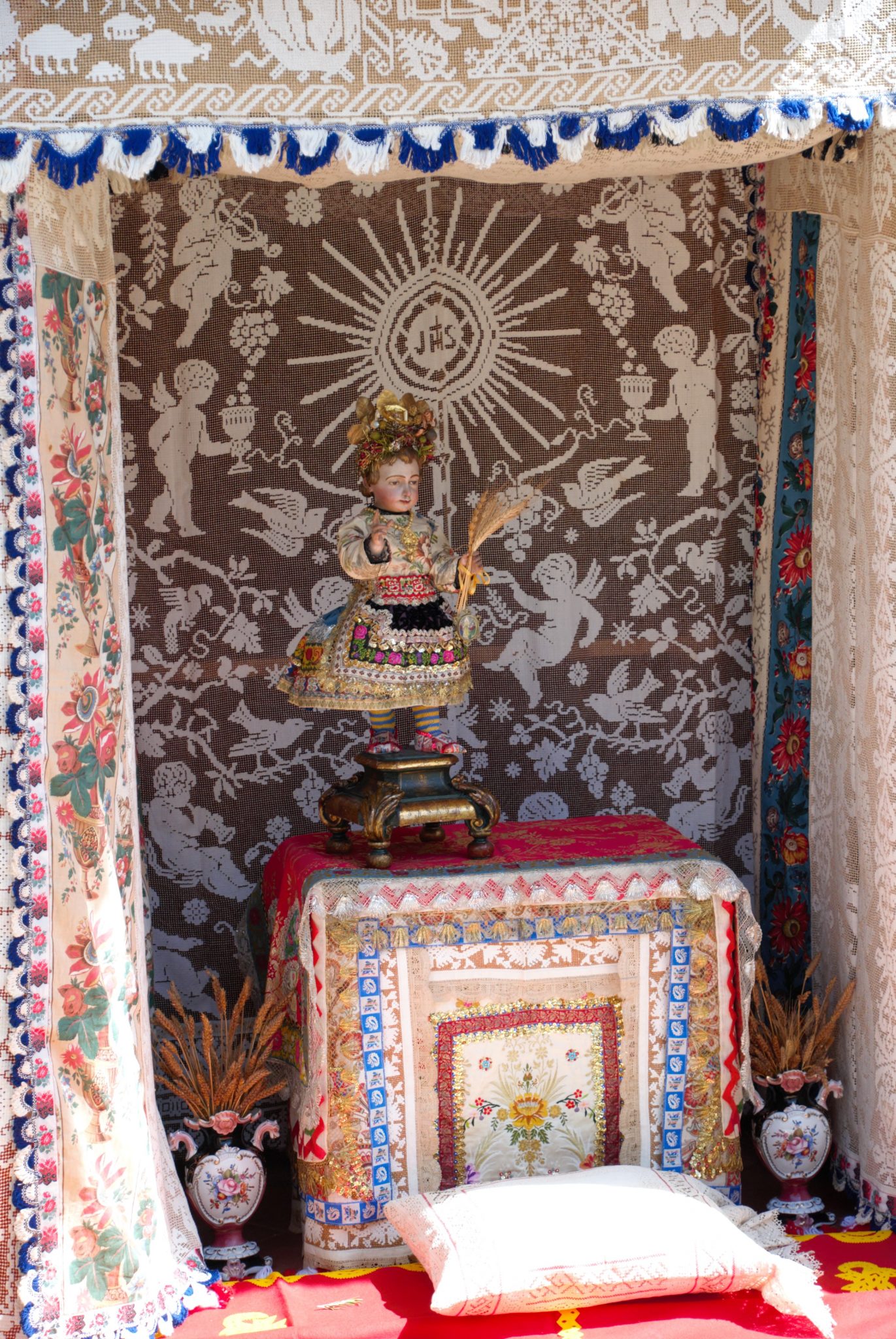 Altar Corpus Christi Lagartera Museo Marcial Moreno Pascual Lagartera