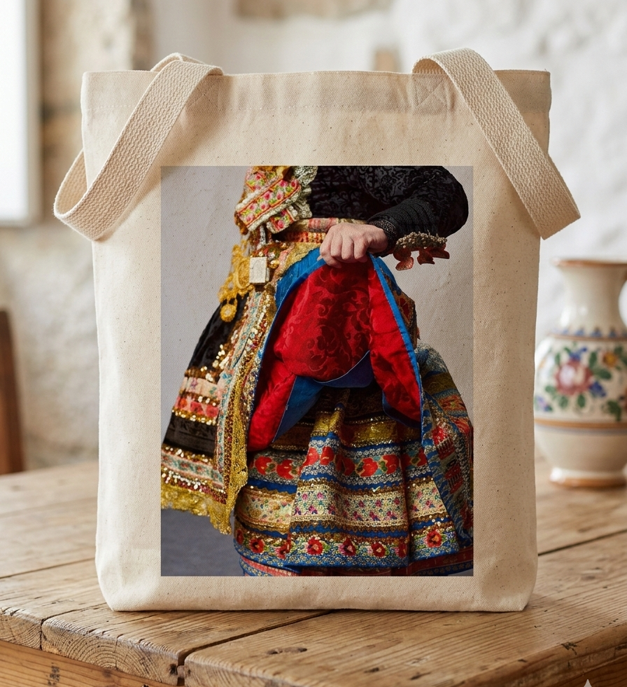 Tote bag Lagarterana Museo Marcial Moreno Pascual Lagartera