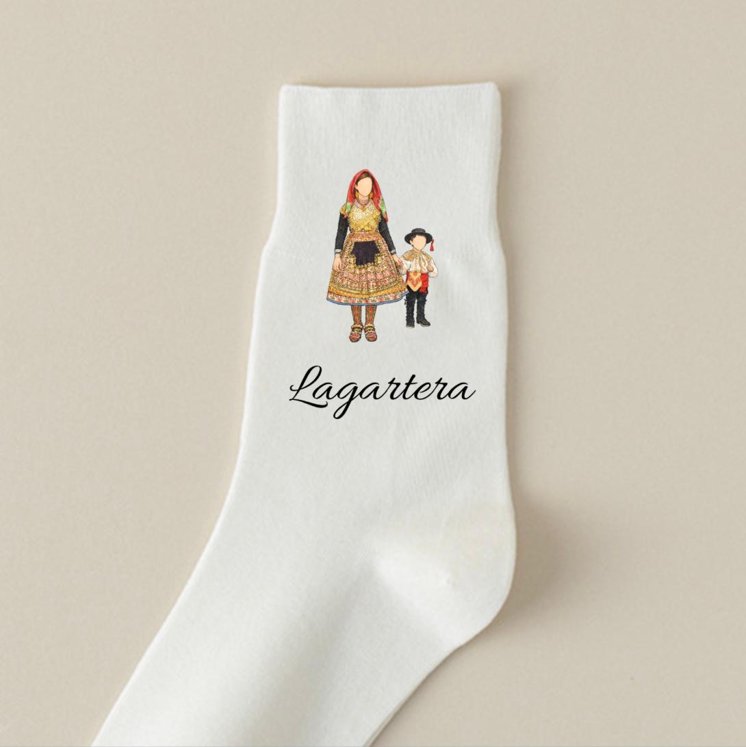 Calcetín Lagartera Museo Marcial Moreno Pascual Lagartera