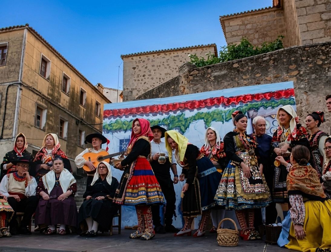 Indumentaria lagarterana Museo Marcial Moreno Pascual Lagartera